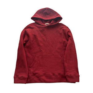 American Giant Womens Midweight Pullover Hoodie Sweatshirt Small Sundried Tomato